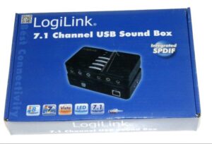 UA0099 USB 2.0 SOUNDKARTE,  7.1 SOUNDPROZESSOR,  LOGILINK