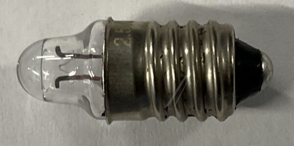 2,5V-0,2A-0,5W E10-SKALENLÄMPCHEN,  LINSE