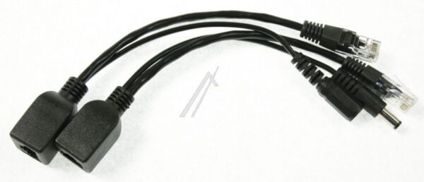 66024 DELOCK PASSIVES POE ADAPTER SET RJ45 DC 5,5X2,5MM