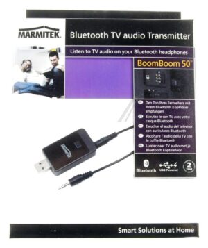 BOOMBOOM50 25008199 BLUETOOTH-ADAPTER TV - VERBINDEN SIE IHREN FERNSEHER MIT EINEM BLUETOOTH-KOPFHÖRER
