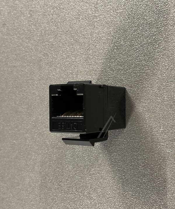 RJ-45 KEYSTONE VERBINDER CAT.5E UTP SCHWARZ