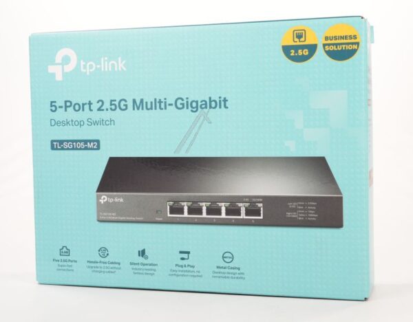 TL-SG105-M2 5-PORT 2.5G MULTI-GIGABIT DESKTOP SWITCH