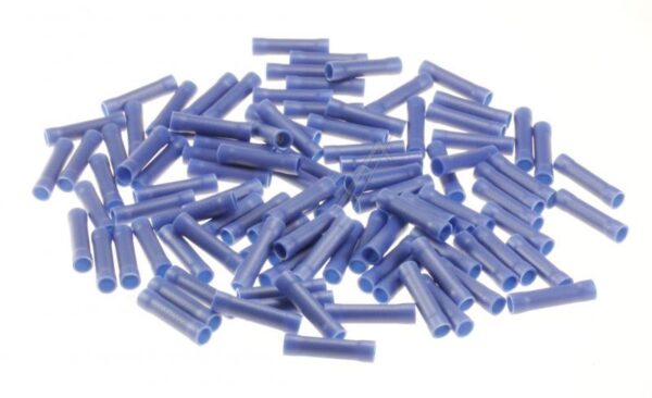 97 99 271 STOSSVERBINDER ISOLIERT,  BLAU 100STK