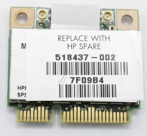 518436-002 HP 802.11B/ G/ N WLAN HF MINICARD