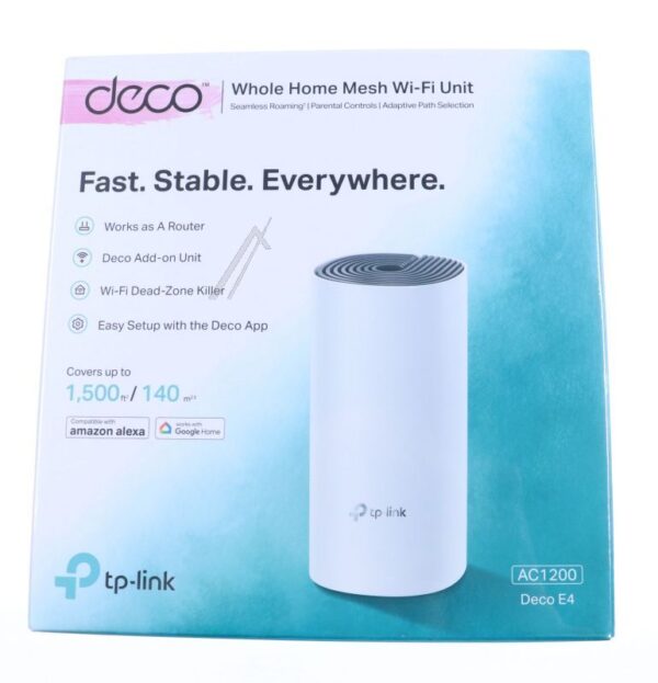 AC1200 DECO E4(1-PACK) WHOLE HOME MESH WI-FI EINHEIT