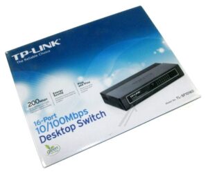 TL-SF1016D FAST ETHERNET SWITCH,  16 PORT,  DESKTOP