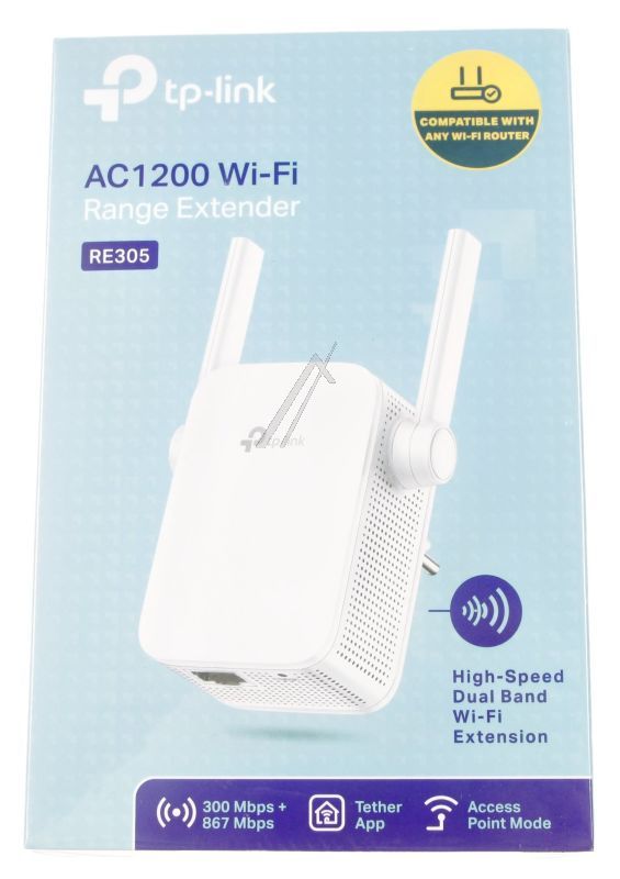 AC1200 RE305 WLAN DUALBAND-REPEATER,  1200MBIT