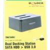 62661 DUAL DOCKINGSTATION SATA HDD > USB 3.0 MIT KLONFUNKTION