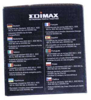 ES-5500G V3 GIGABIT ETHERNET SWITCH,  5 PORT,  DESKTOP,  EDIMAX