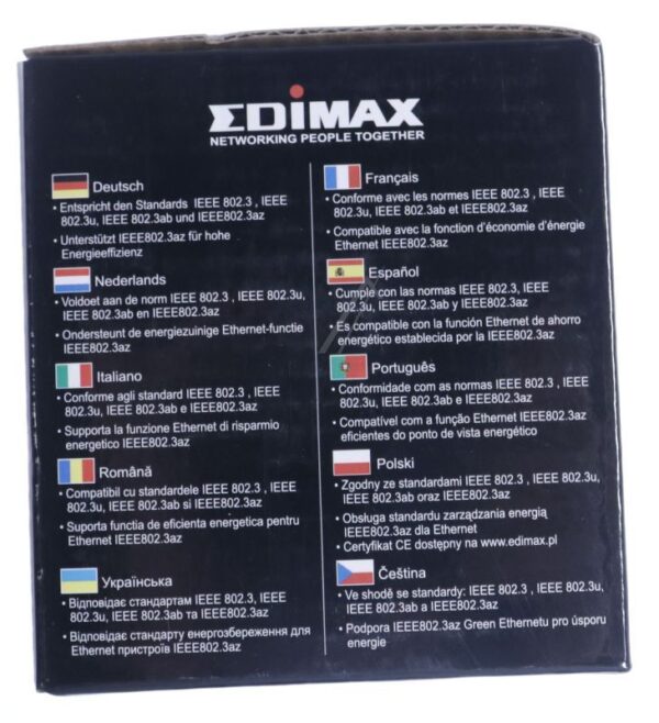 ES-5500G V3 GIGABIT ETHERNET SWITCH,  5 PORT,  DESKTOP,  EDIMAX