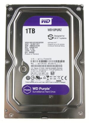WD PURPLE™ WD10PURZ 1TB 3,5"/ SATA-3 FESTPLATTE