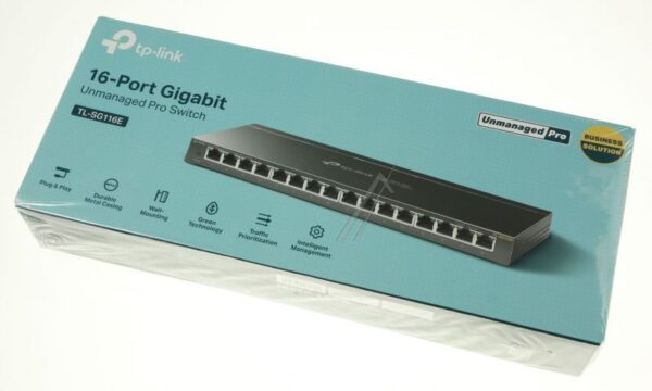 TL-SG116E GIGABIT ETHERNET EASY SMART SWITCH,  16 PORT