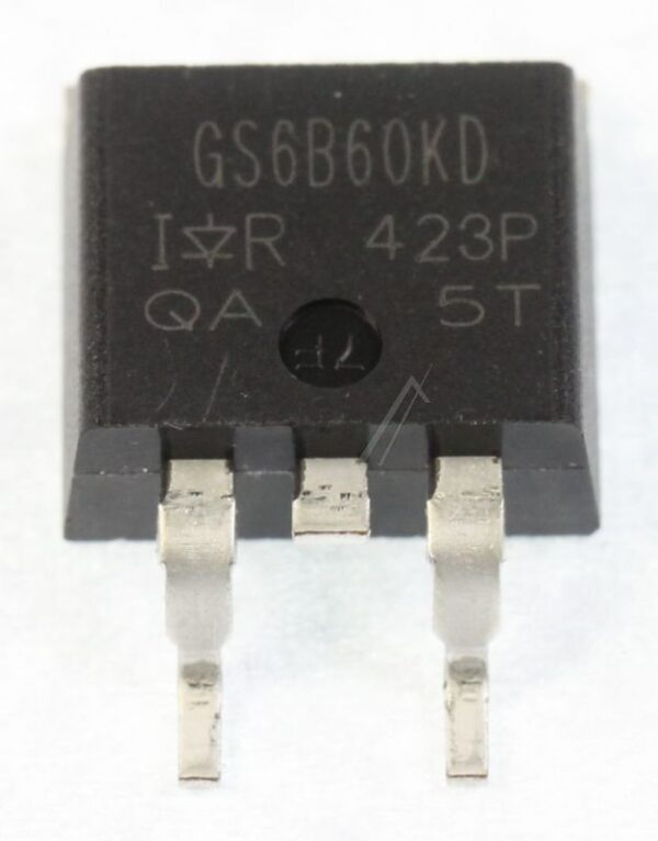 GS6B60KD IRGS6B60KDPBF N-KANAL MOSFET 600V 18A SMD D2PAK