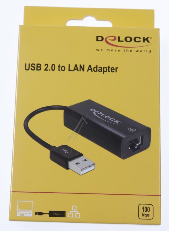 62595 ADAPTER USB 2.0 > LAN 10/ 100MB/ S