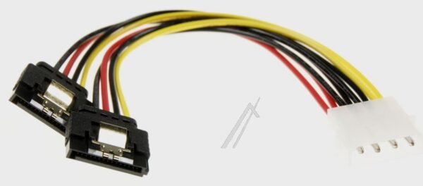 85237 KABEL MOLEX 4PIN STECKER > SATA 15PIN BUCHSE,  20CM