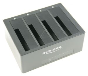 63930 DELOCK USB TYPE-C DOCKINGSTATION FÜR 4X SATA HDD,  SSD