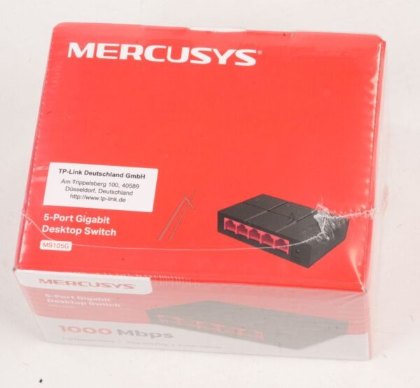 MS105G MERCUSYS MS105G 5-PORT GIGABIT DESKTOP SWITCH