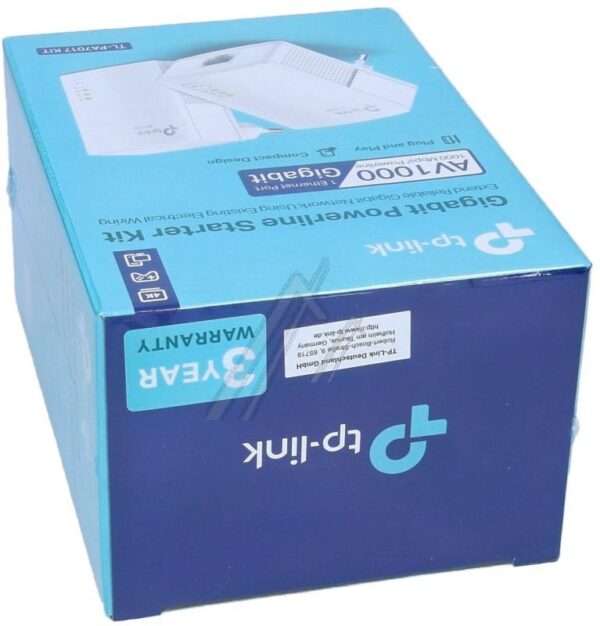 AV1000 TL-PA7017 KIT POWERLINE-ADAPTER,  1000MBIT/ S,  SET
