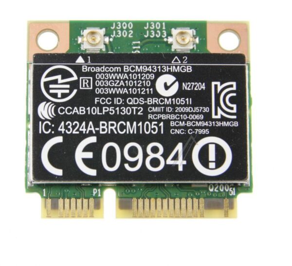 657325-001 COMPAQ WLAN 802.11BGN  BT4 BC HMC 1X1 VAL