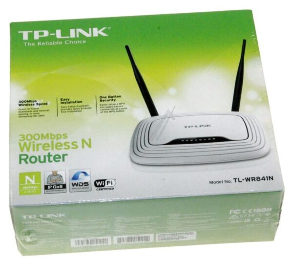 TL-WR841N WLAN-ROUTER,  300MBIT/ 4P