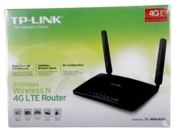 TL-MR6400 WLAN 4G/ LTE-ROUTER 300MBIT/ 4P