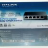 TL-SG105E GIGABIT ETHERNET EASY SMART SWITCH,  5 PORT,  DESKTOP