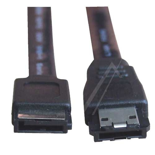 ESATA-KABEL,  I-FORM AUF L-FORM-STECKER,  1,5M,  ROHS-KONFORM