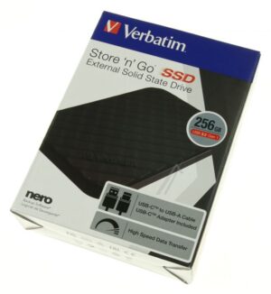 STORE ´N´ GO 53249 256GB 2,5"/ USB-C SSD FESTPLATTE,  BK