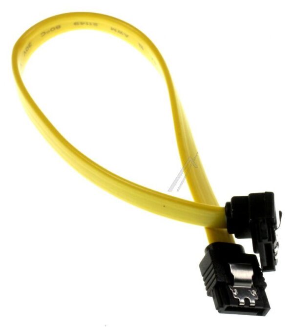 82800 KABEL SATA,  GELB,  GEWINKELT,  20CM