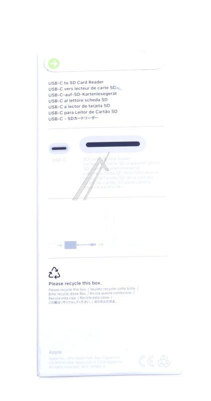 MW653ZM/ A USB-C AUF SD-KARTENLESER