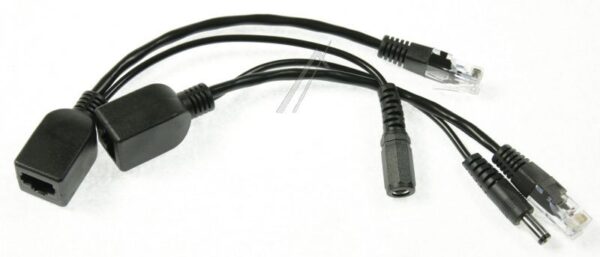 66023 PASSIVES POE ADAPTERSET RJ45 DC 5,5X2,1MM