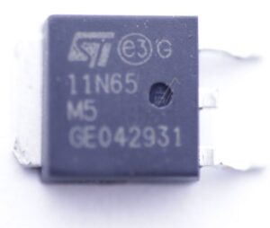 11N65 STD11N65M5 N-KANAL TRANZISTOR MOSFET,  9A 650V,  SMD TO-252