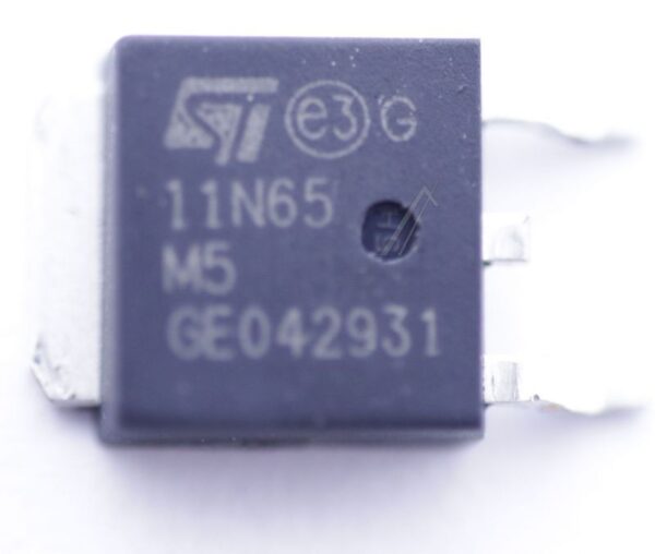 11N65 STD11N65M5 N-KANAL TRANZISTOR MOSFET,  9A 650V,  SMD TO-252
