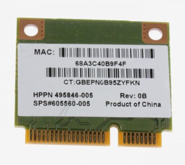 605560-005 HP WLAN 802.11BGN HLFRE WW