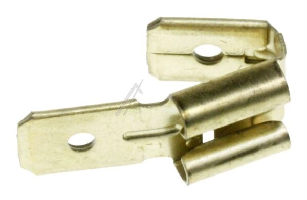 008334 FLACHSTECKVERTEILER 6,3MM