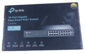 TL-SG1016PE GIGABIT ETHERNET EASY SMART SWITCH,  16 PORT,  RACK/ DESKTOP