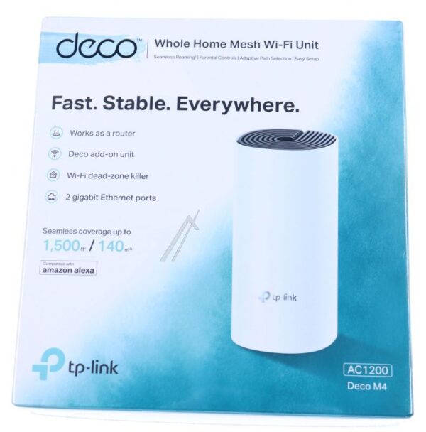 AC1200 DECO M4(1-PACK) WHOLE HOME MESH WI-FI EINHEIT