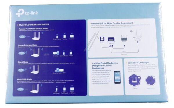 AC1200 TL-WA1201 WLAN DUALBAND ACCESSPOINT