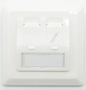 86202 KEYSTONE ANSCHLUSSDOSE 2 PORT