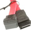 84354 SATA-KABEL 22CM OBEN/ GERADE ROT