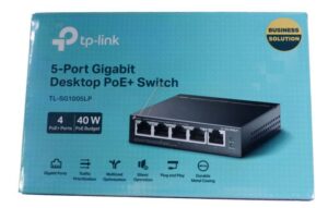 TL-SG1005LP 5-PORT GIGABIT DESKTOP SWITCH MIT 4-PORT POE
