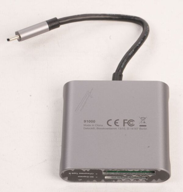 91000 USB TYPE-C KARTENLESER FÜR SD EXPRESS UND CFEXPRESS SPEICHERKARTEN