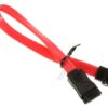 84354 SATA-KABEL 22CM OBEN/ GERADE ROT