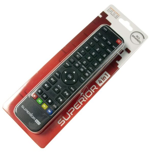 LIGHT 4IN1 SUPTPB006 UNIVERSAL-ERSATZFERNBEDIENUNG 4-IN-1 MIT 4 EBENEN
