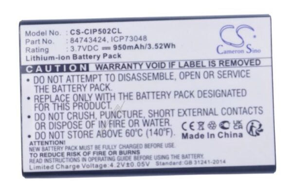 3,7V-950MAH LI-ION TELEFONAKKU ALTERNATIV