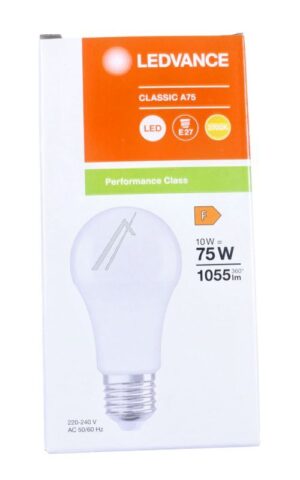 LED CLA75 10W 8 CLASSIC A P 10W 827 FR E27