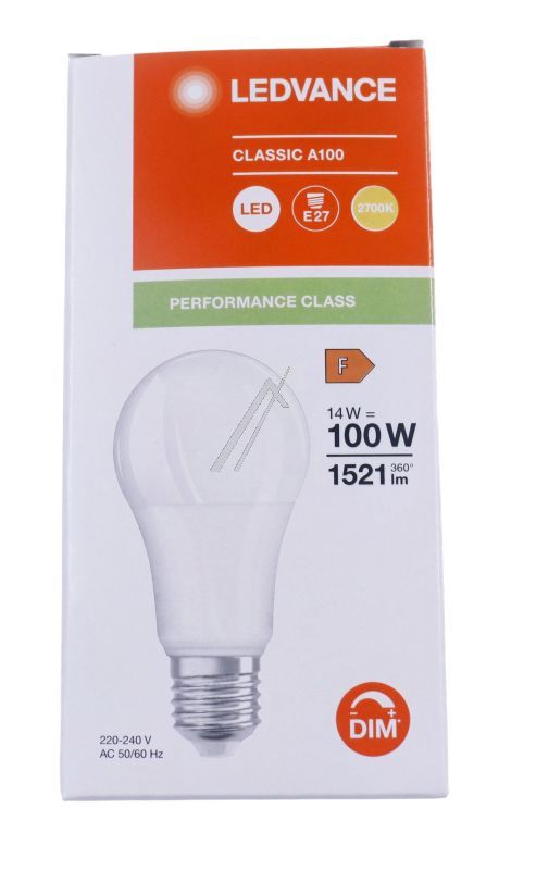 LED CLA100 DIM CLASSIC A DIM P 14W 827 FR E27