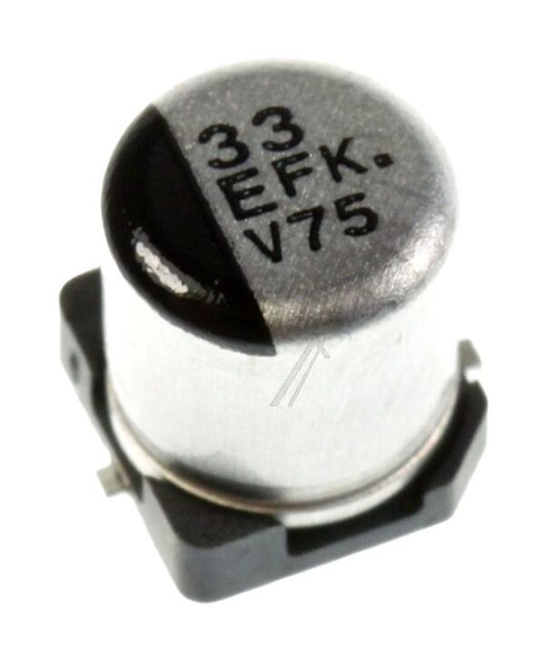 33UF-25V EEEFK1E330UR SMD-EL KO PAN 105° 5X5,8MM