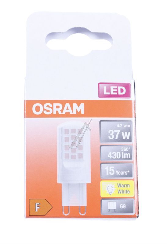 LEDPIN37 4,2W/ 8 LED PIN G9 37 4,2W/ 2700K G9, 220...240V