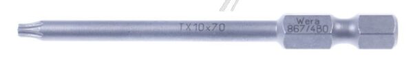 867/ 4 Z TORX® BO 05060140001 TORX-BIT SA RUPOM 867/ 4 Z BO TX10X70MM